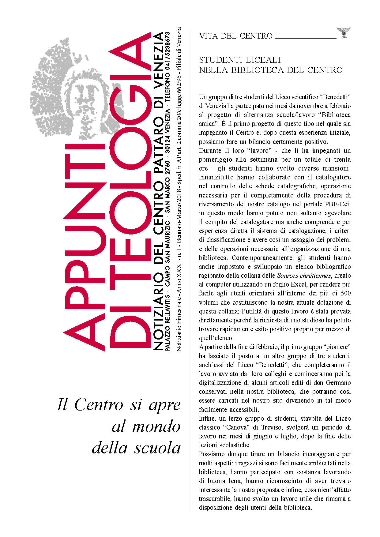 PATTARO MARZO 2018