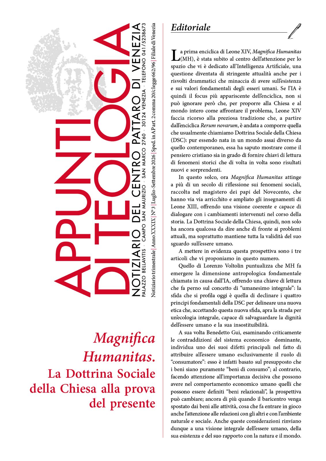 Appunti di teologia 2026 3 pag1